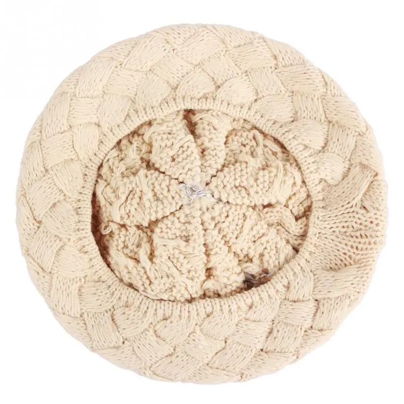 Новые Моды Зима Теплая Милый Ребенок Дети Девушки Малышей Трикотажные Вязания