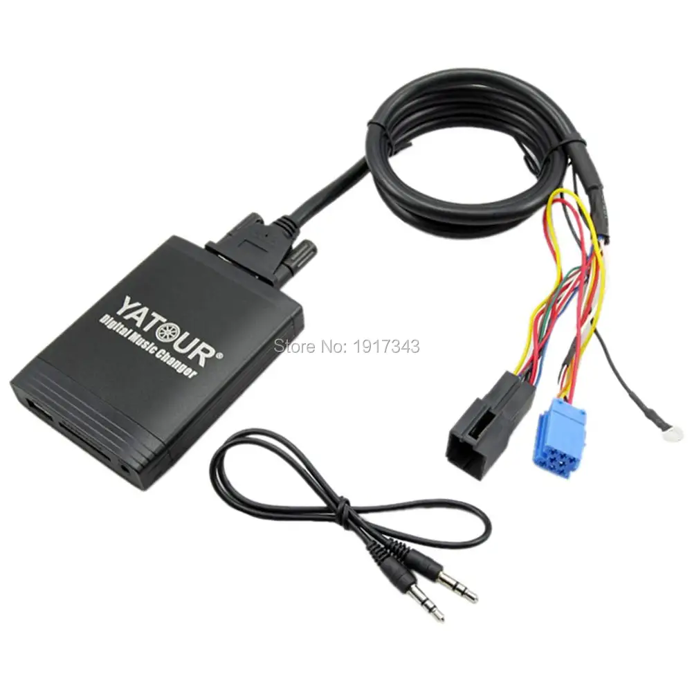 Автомобильный адаптер Yatour AUX MP3 SD USB музыкальный CD Changer 8PIN разъем для Volkswagen VW