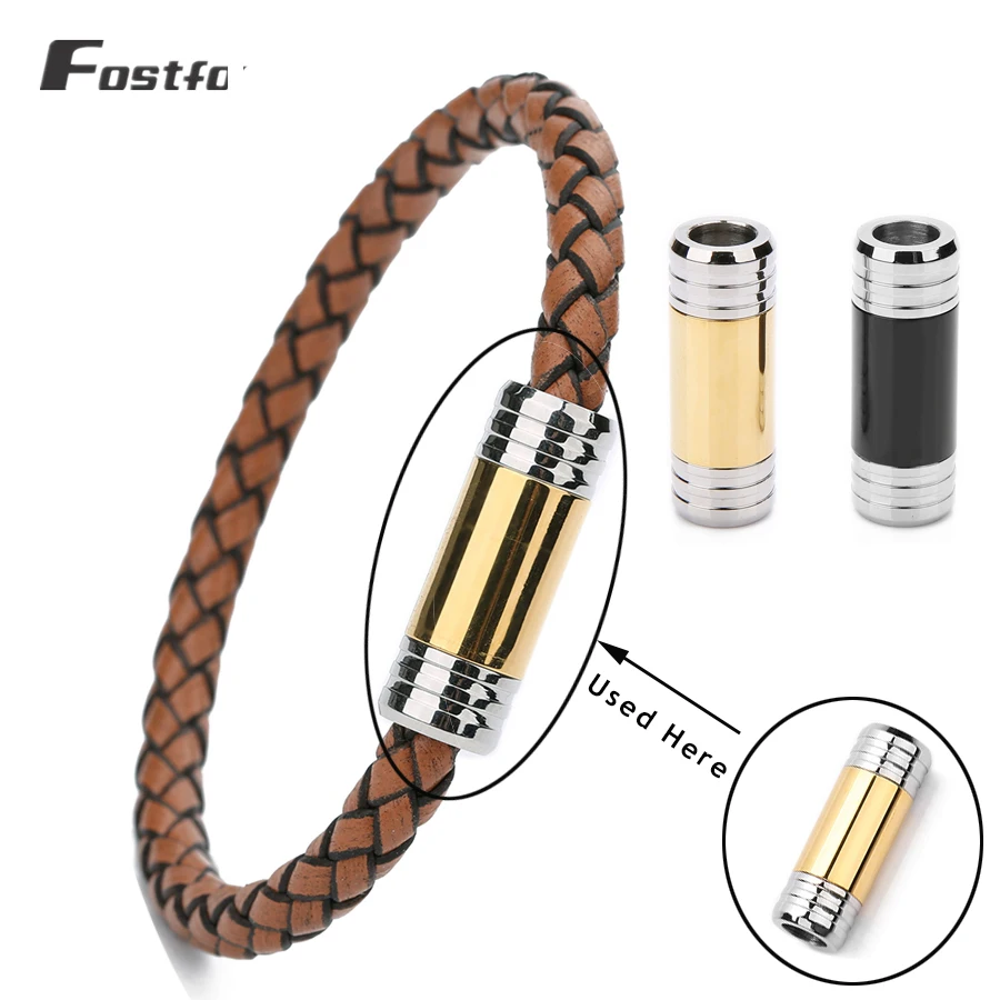 2 шт./лот прочные магнитные застежки из нержавеющей стали для браслета Fostfo