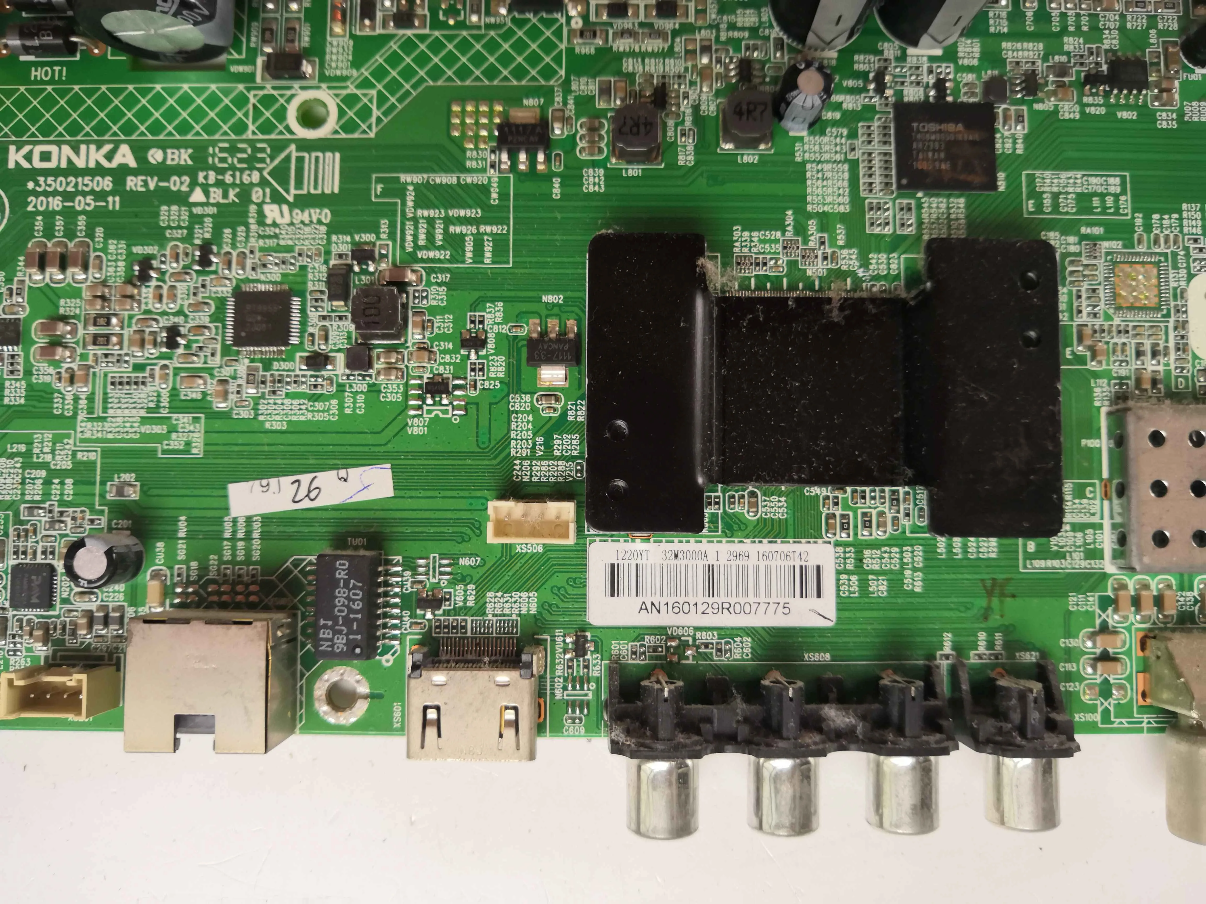 Main Board Power Circuit Logic Constant Current LED 32M3000A motherboard 35021506 screen 72001220YT 1220YT | Электроника