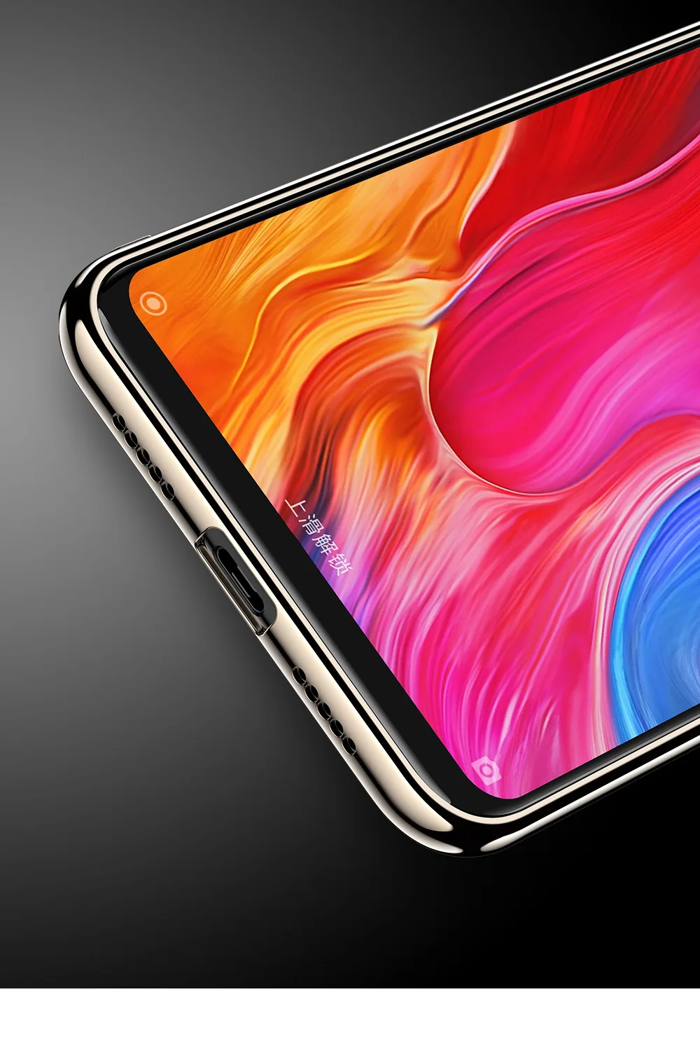 Для Xiaomi Mi Mix 3 2S 2 A2 чехол Роскошный ТПУ край + Жесткий ПК плексиглас защитный на