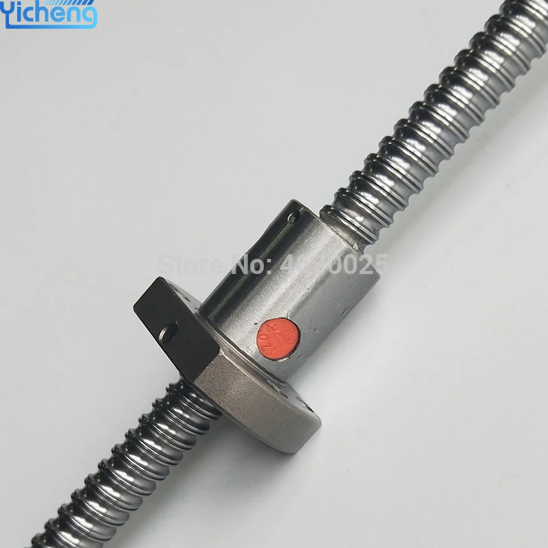 Yicheng CNC фрезерные части SFU1605 400 450 500 600 мм свернутый шариковый винт C7 с шариковым