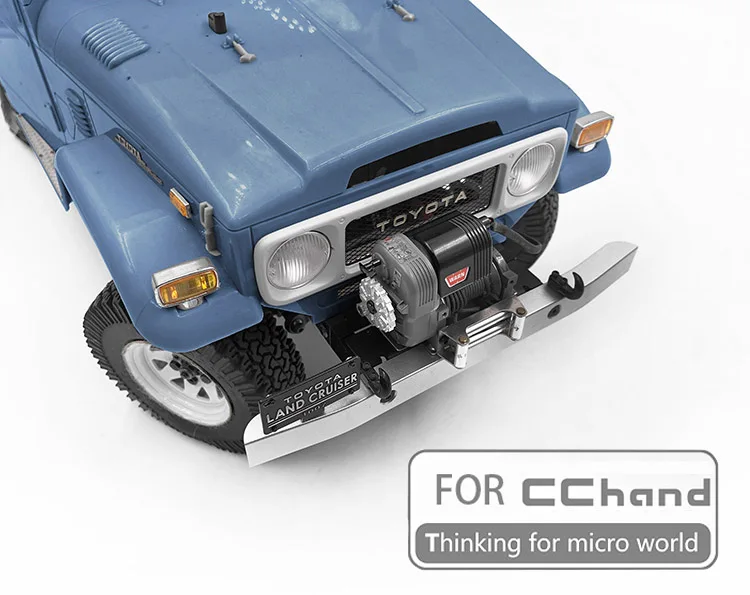 Алюминиевый классический передний бампер для RC4WD FJ40|Детали и аксессуары| |