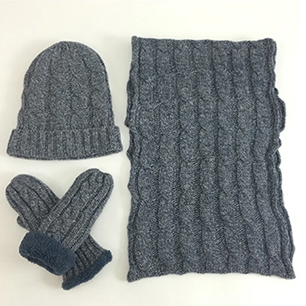 Мужская вязаная шапка зимняя Мягкая Унисекс сноуборд модные однотонные лыжный