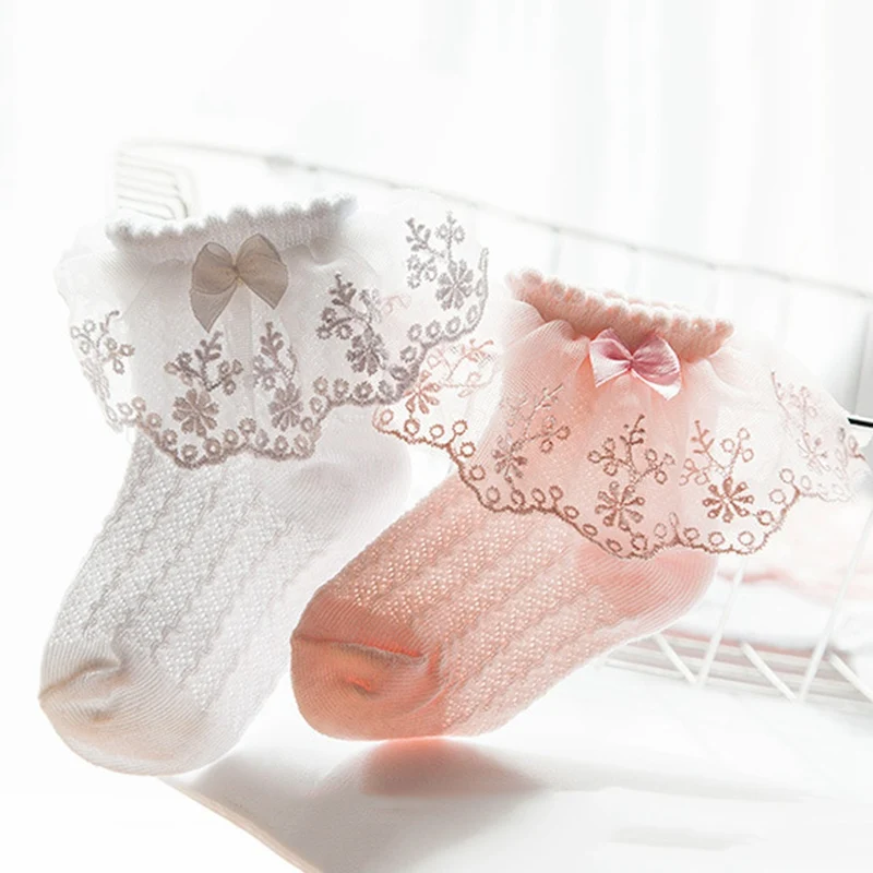 Новинка Лидер продаж носки для маленьких девочек хлопковые младенцев летние