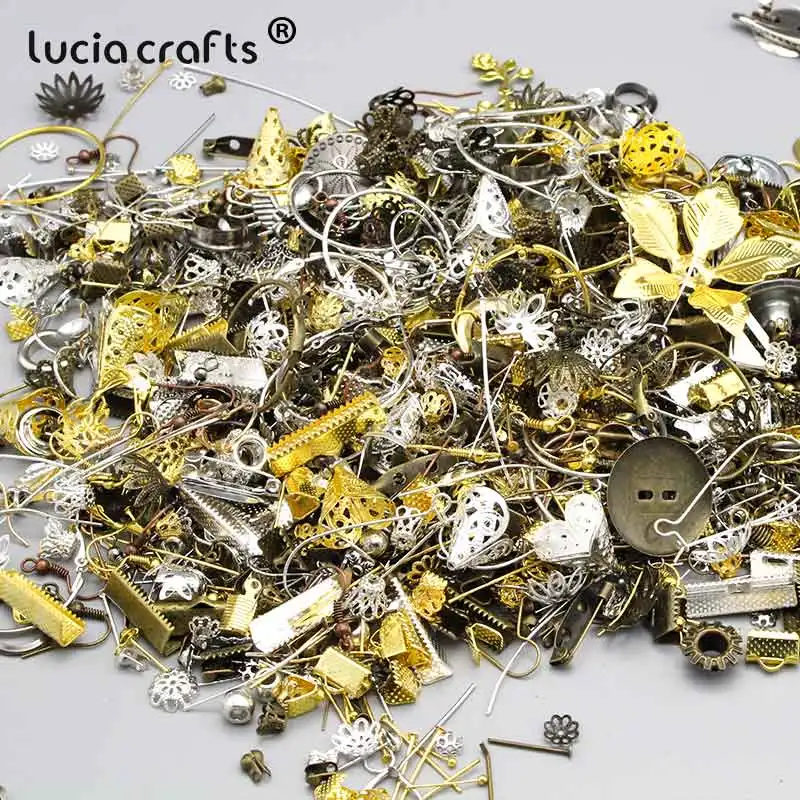 Lucia crafts 50 г/лот 3-30 мм антикварные соединители финальный плоский крюк Металлические DIY сумки аксессуары металл ремесло материал G1311