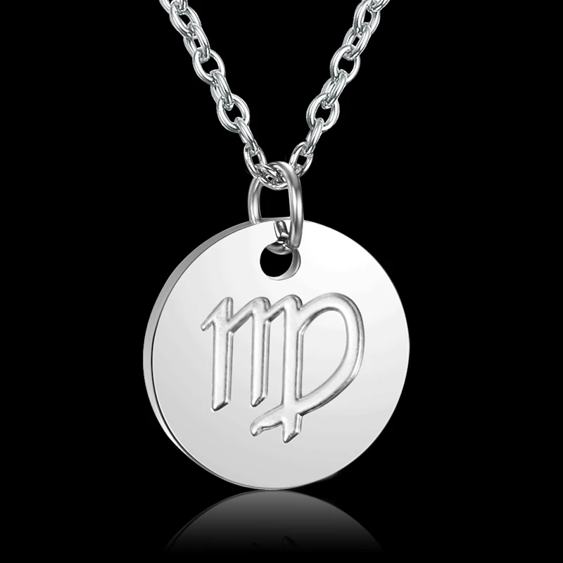 ZPAMS женское модное ожерелье из нержавеющей стали Созвездие серебро/розовое