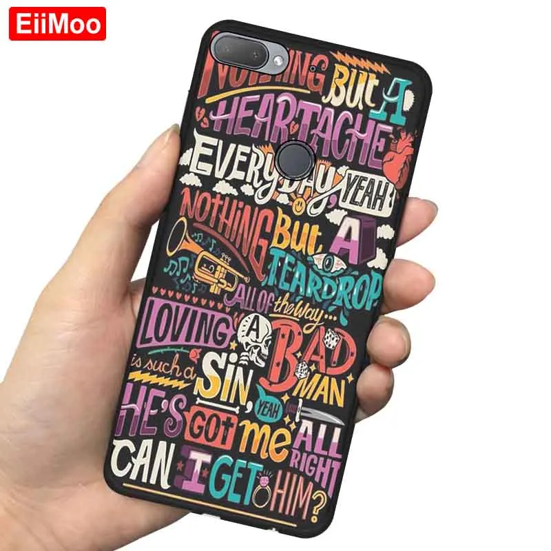 38 EiiMoo силиконовый чехол для htc Desire 12 чехол для htc Desire 12 Plus чехол мягкий чехол с рисунком для htc Desire12 12 Plus чехол - Цвет: 38