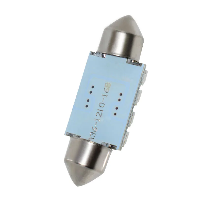 Фонасветильник для багажника автомобиля 1206 16SMD 36 мм 12 В DC C5W белый|trunk light|automotive