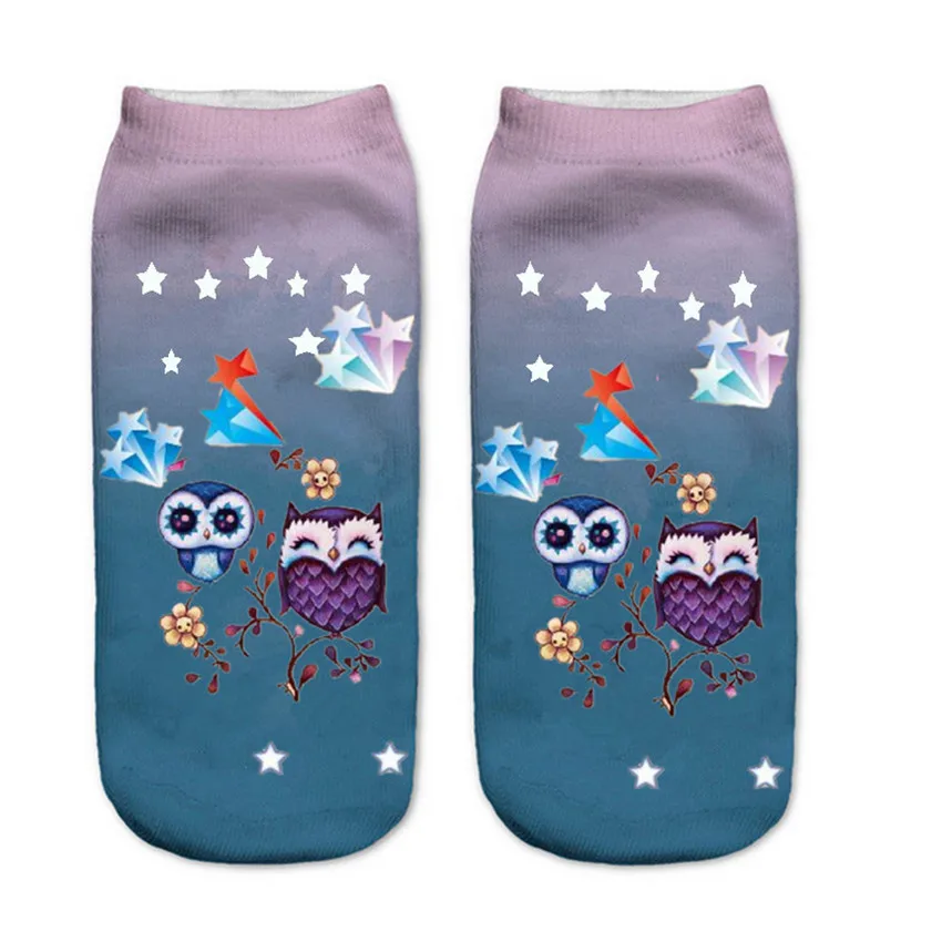 Лидер продаж детские забавные короткие носки до щиколотки с объемным животным