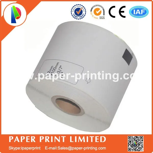 1x Rolls Brother Совместимые Этикетки dk-11202 без многоразовой рамы картриджа 62 мм x 100