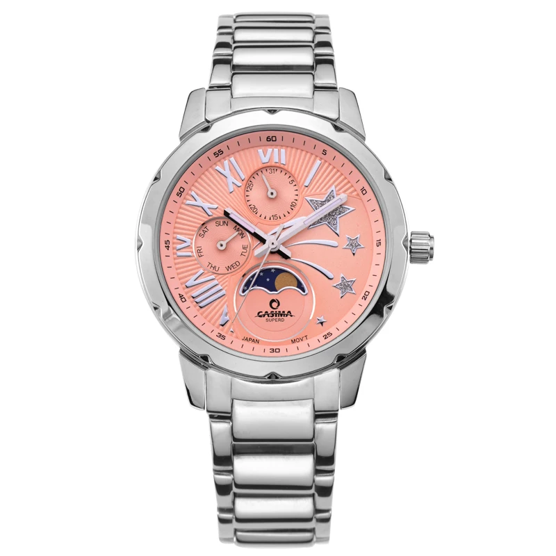 CASIMA Fashion Creative Quartz Wrist Watches Women Bracelet Watches Stainless Steel Waterproof  50m Ladies Watch#2802 enlarge