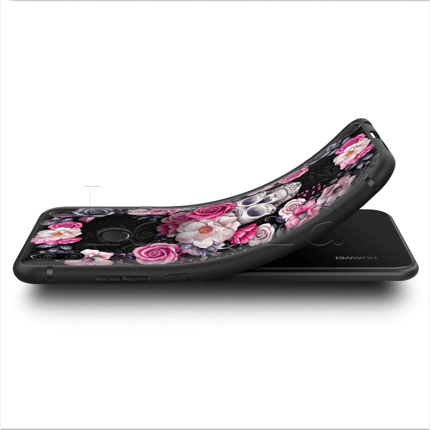 Lavaza Retro Style Flower Skull Case for Honor Mate 10 20S 6A 7A 7C 7X 8A 8C 8X 9 P9 Lite Pro Y6 Y7 Y9 Prime | Мобильные телефоны и