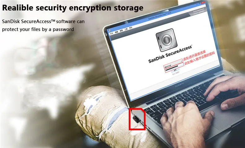 SanDisk USB флеш-накопитель 16 ГБ флеш-накопитель 32 Гб карта памяти 64 Гб мини USB2.0 ключ Флешка U диск для ПК/ноутбука/автомобильного плеера/планшета
