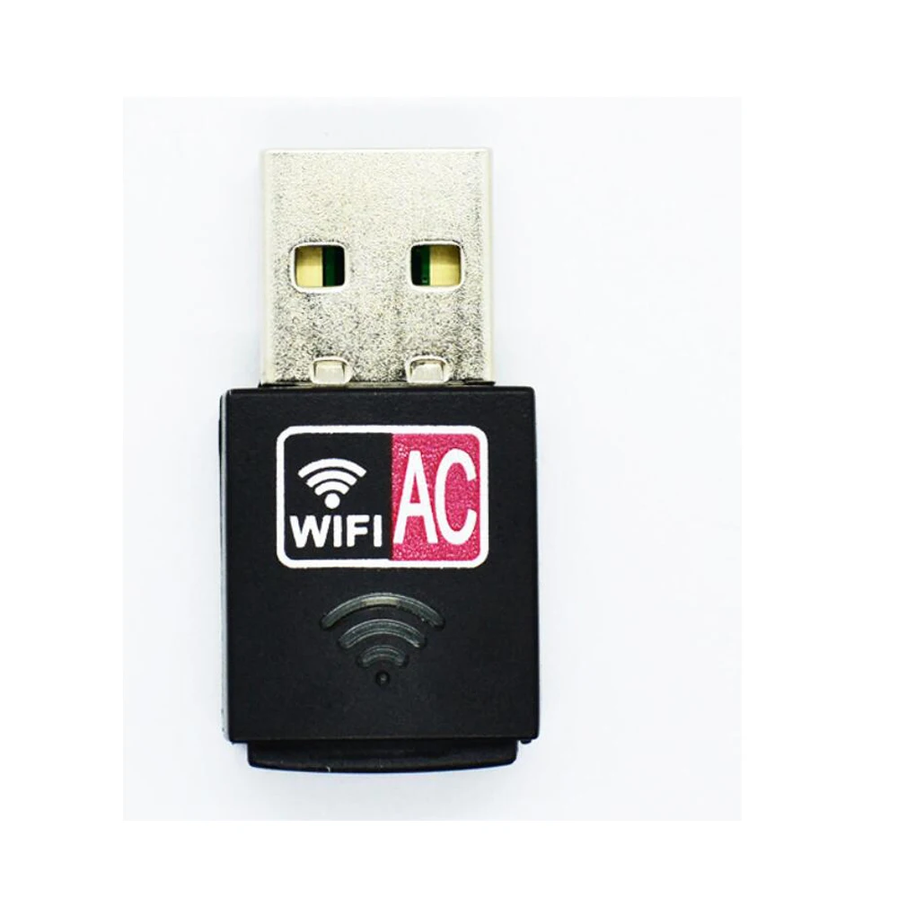 802.11ac беспроводной USB Wifi адаптер Nano-Sized USB Ethernet Сетевая карта 600 Мбит/с 2,4G 5 ГГц ПК WiFi приемник AC WiFi ключ