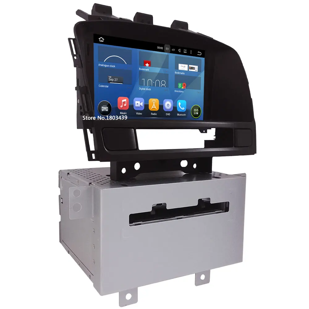 Quad Core 8 &quotAndroid 5.1.1 2Din Car DVD Player Радио Стерео Экран ПК BT FM DAB + 3 Г/4 Г WI-FI GPS Для Opel Astra J 2011