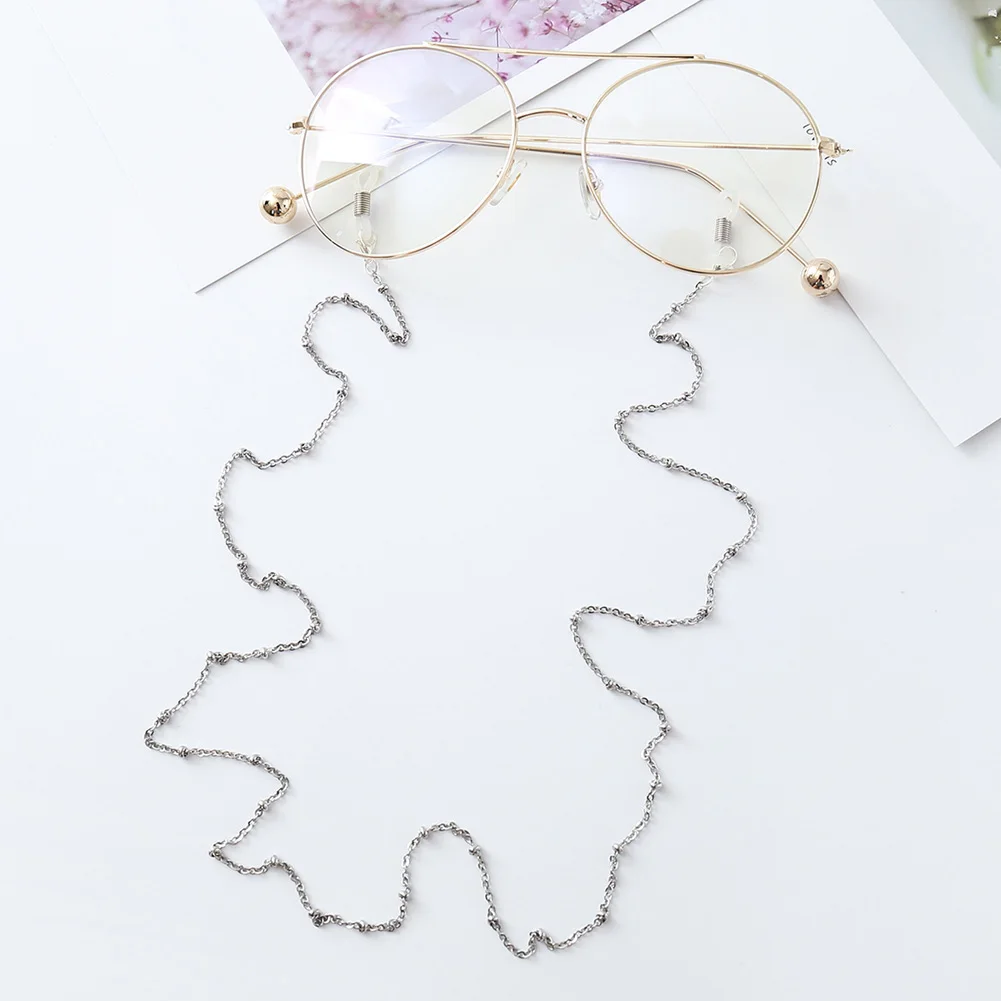 Ремешок для очков металлическая цепочка шнур держатель чтения ремешок на шею