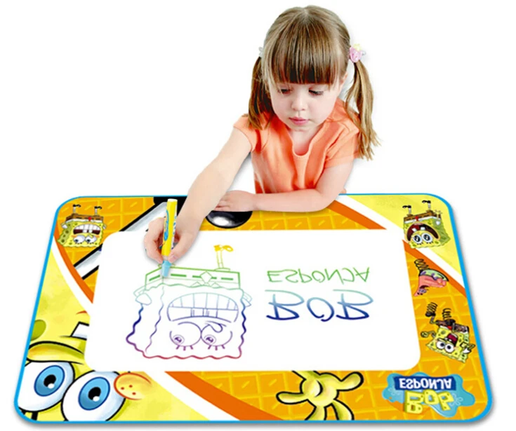 Super magic color water canvas Large painting graffiti writing baby sketchpad toys for children |