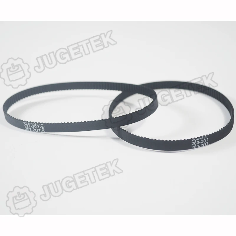 

Free shipping 5pcs/lot 260mm length 130 teeth 6mm width Closed-loop GT2 Timing Belt 260-2GT-6