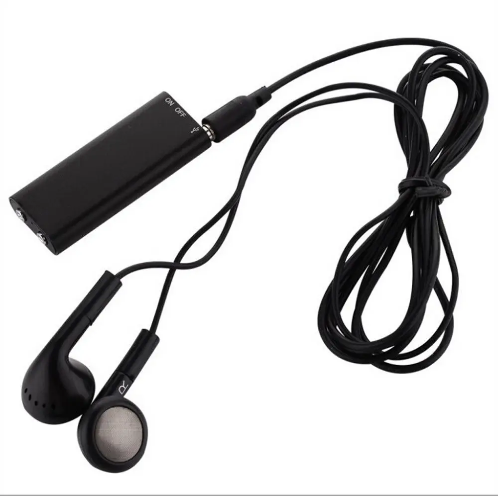 Мини диктофон 2 в 1 USB флэш диск ультра тонкий секретный цифровой маленький mp3
