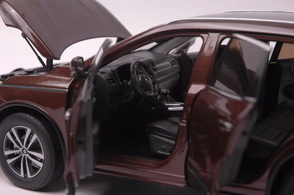 1:18 литая модель для Renault Koleos коричневый внедорожник игрушечный автомобиль миниатюрная коллекция подарок