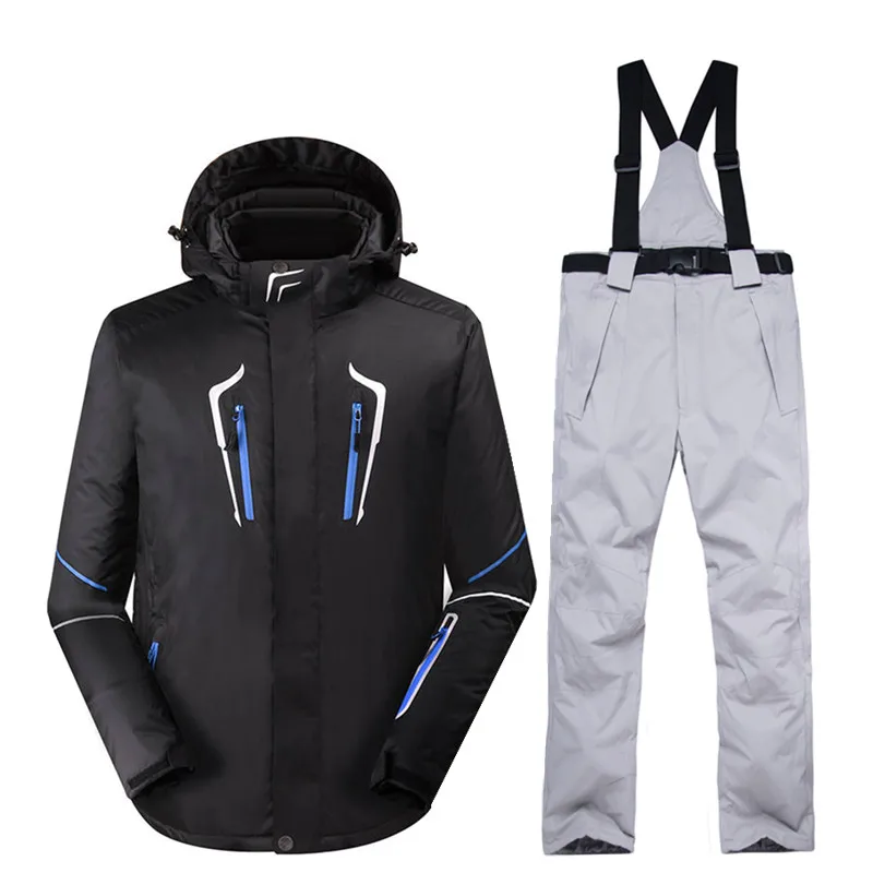Высококачественная Мужская Уличная Лыжная одежда ветрозащитная