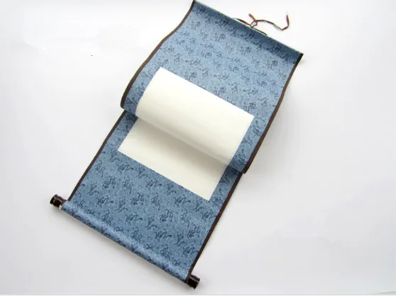 06 двухфутовый вертикальный баннер из искусственного шелка пустая бумага