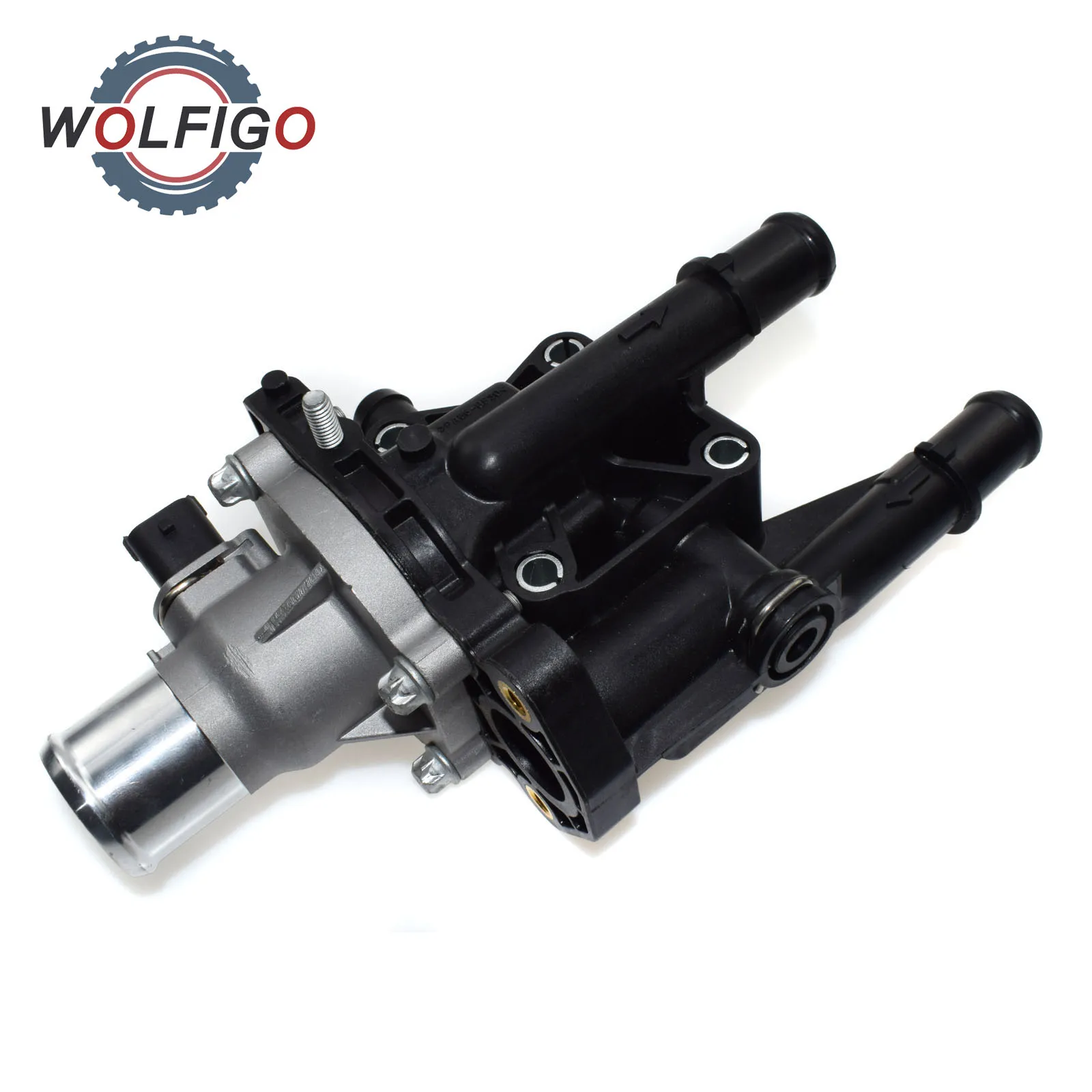 Корпус термостата для двигателя WOLFIGO корпус Chevrolet Sonic Cruze Fiat Opel Astra Vauxhall Insignia 25192228 55575048 55579951|Термостаты и