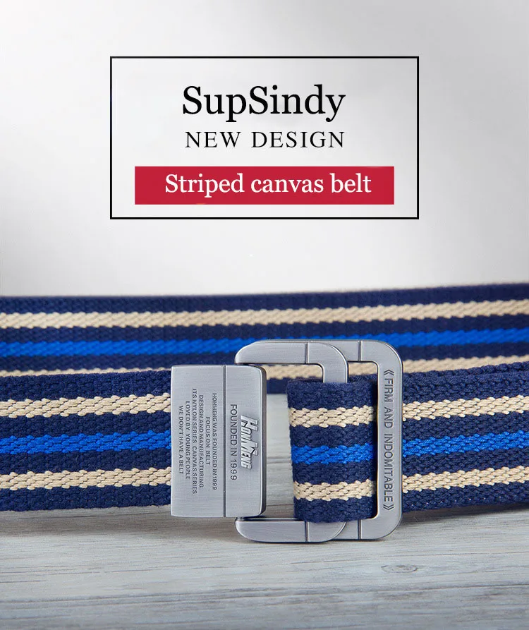 SupSindy мужской ремень из парусины, Пряжка из сплава, двойное кольцо, нейлоновая полоска, военный ремень, роскошные армейские тактические ремни для мужчин, мужской ремень