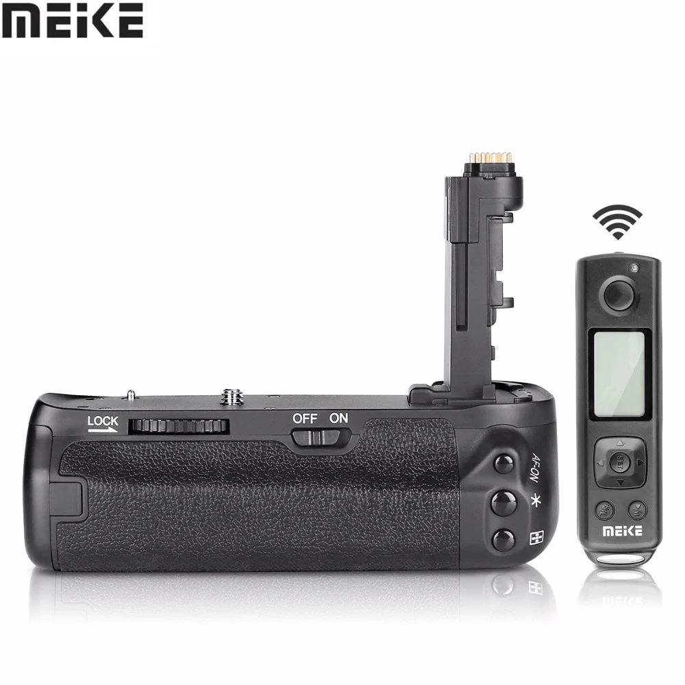 Meike MK-6D2 Pro батарейный захват Встроенный 2,4 ГГц пульт дистанционного управления для управления съемкой функция вертикальной съемки для Canon 6D II