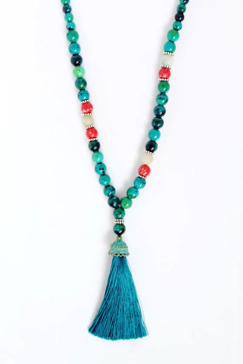 Новинка Высокое качество Зеленый Натуральный камень бусы ручной работы подвеска