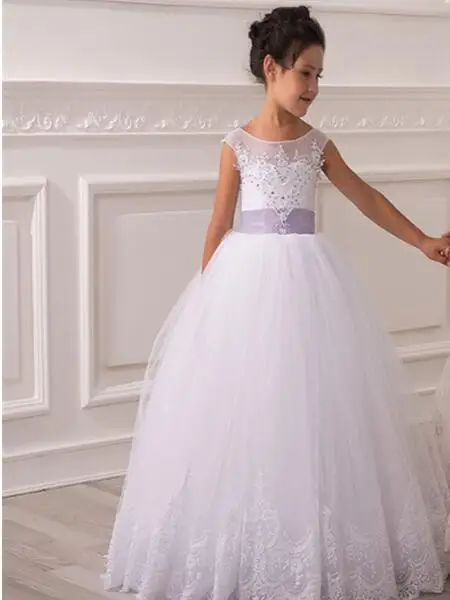 Платья для девочек с цветочным рисунком свадебные платья пышных девушек на