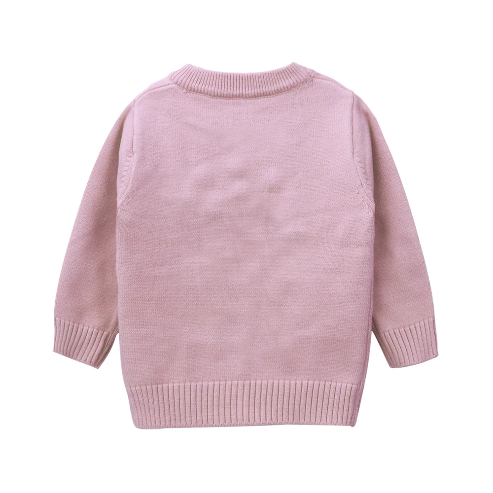 Spring Winter Autumn Baby Girls Sweater Kid Knitwear Popcorn Sweaters for Girl Knitted Clothes Newborn Outerwear Blouse | Детская одежда