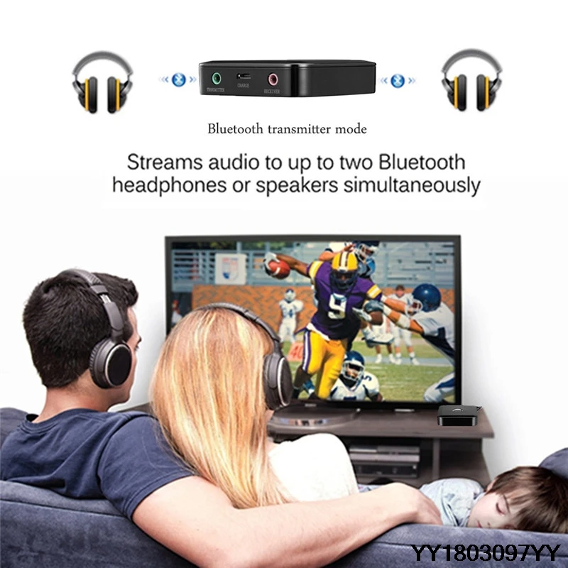 Bluetooth передачи прием 2 в 1 стерео высокой верности Интеллектуальный High end для