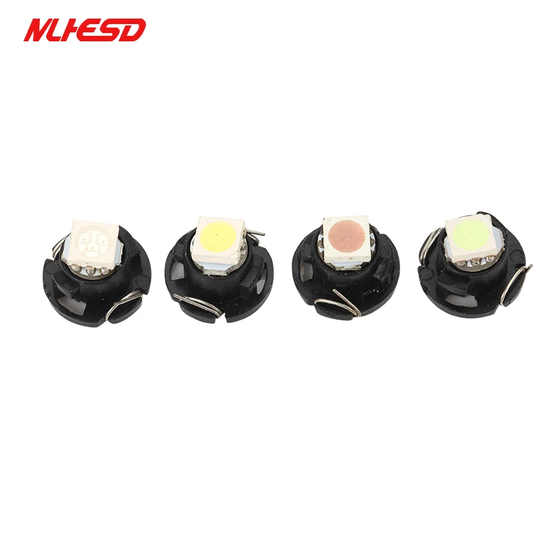50 шт. T4.7 светодиодный светильник s 5050 автомобиля SMD LED лампы для фар Индикаторы