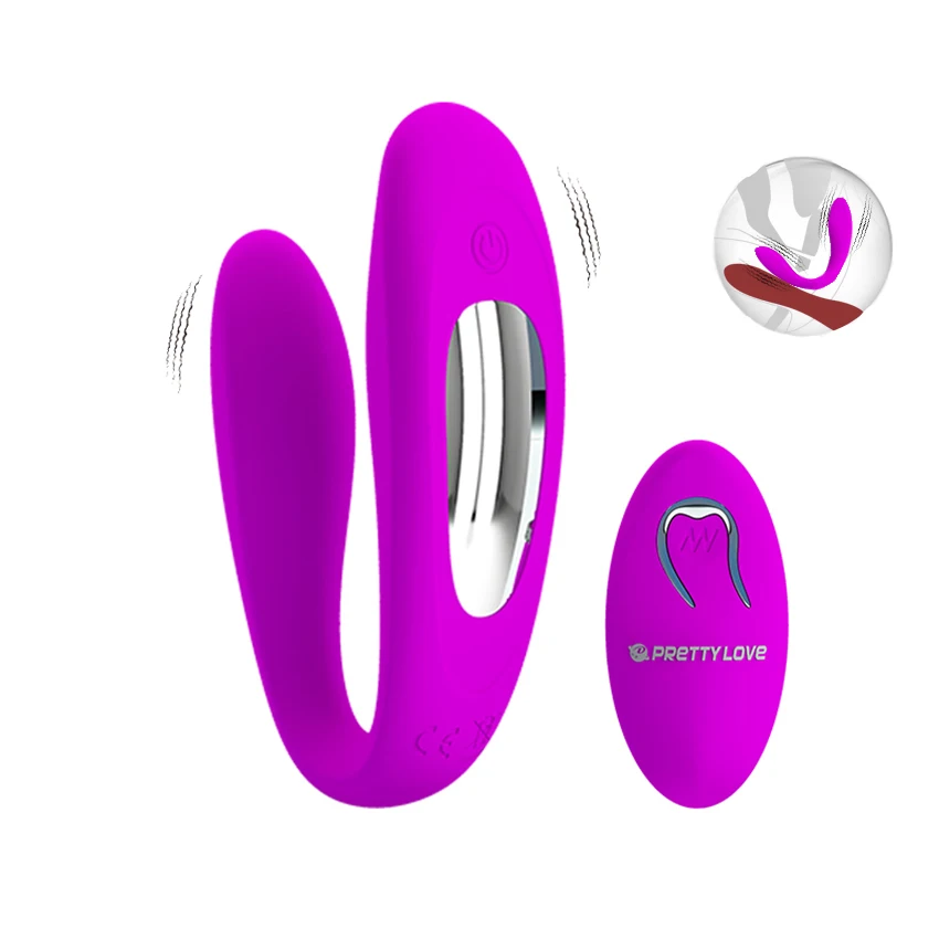 

We Share Vibe беспроводный флуоресцентный вибратор для точки G Стимулятор клитора двойной вибратор секс-игрушки для пар женщин взрослых