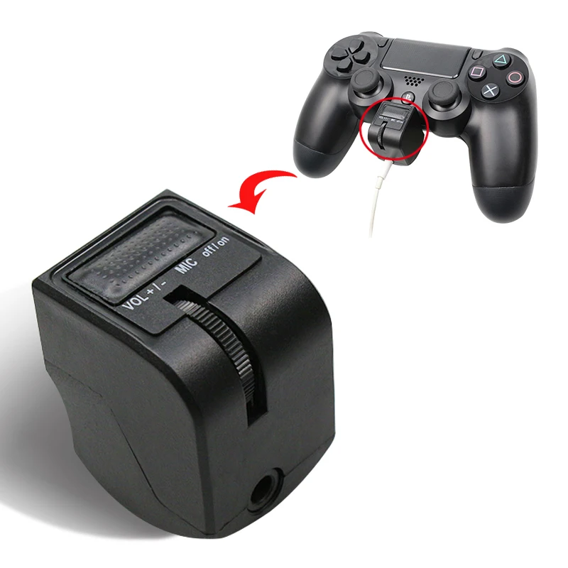3 5 мм мини ручка Аудио гарнитура адаптер для PS4 управления ler Micphone Голосовое