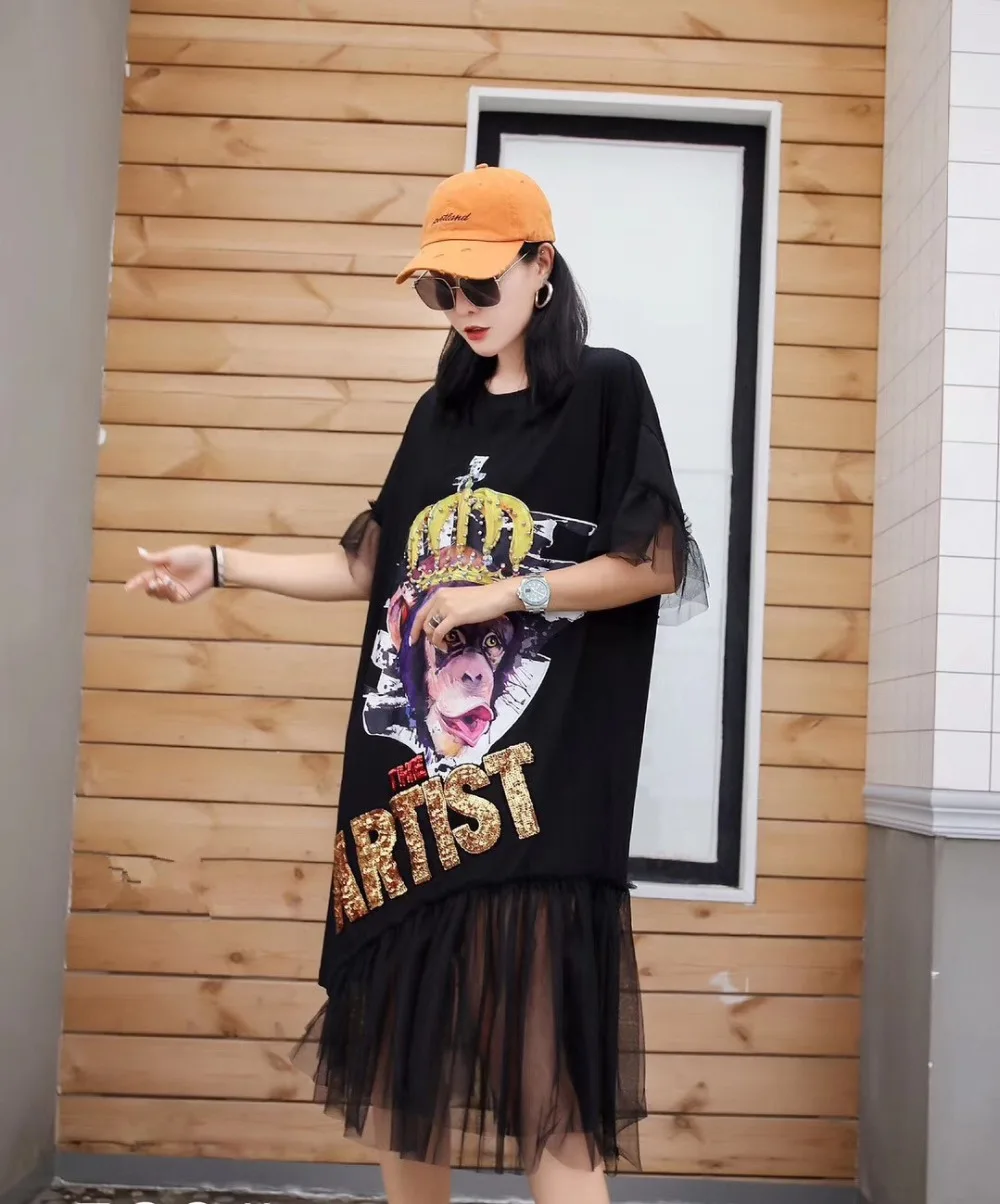 Verano Vestido сзади выдалбливают платье средней длины для женщин уличная одежда