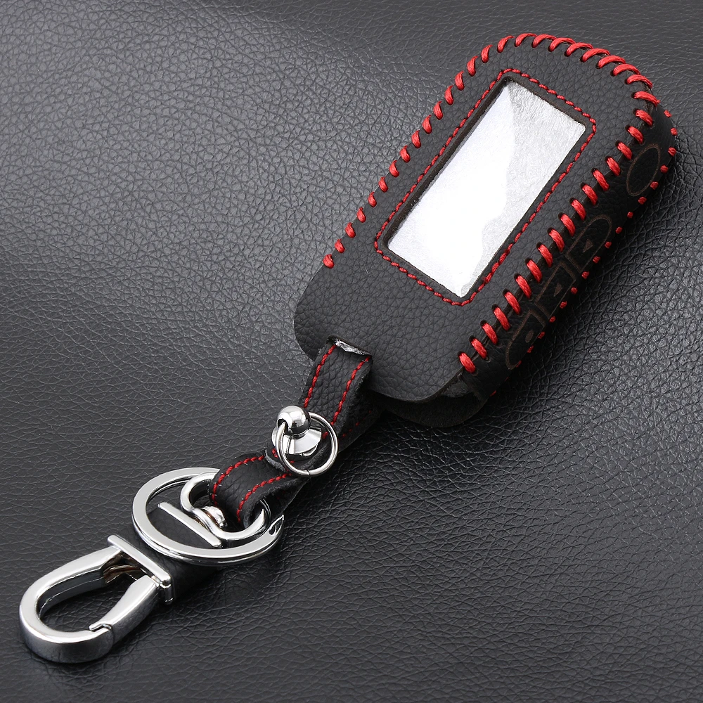 AndyGo чехол из натуральной кожи для автомобильной сигнализации пульт