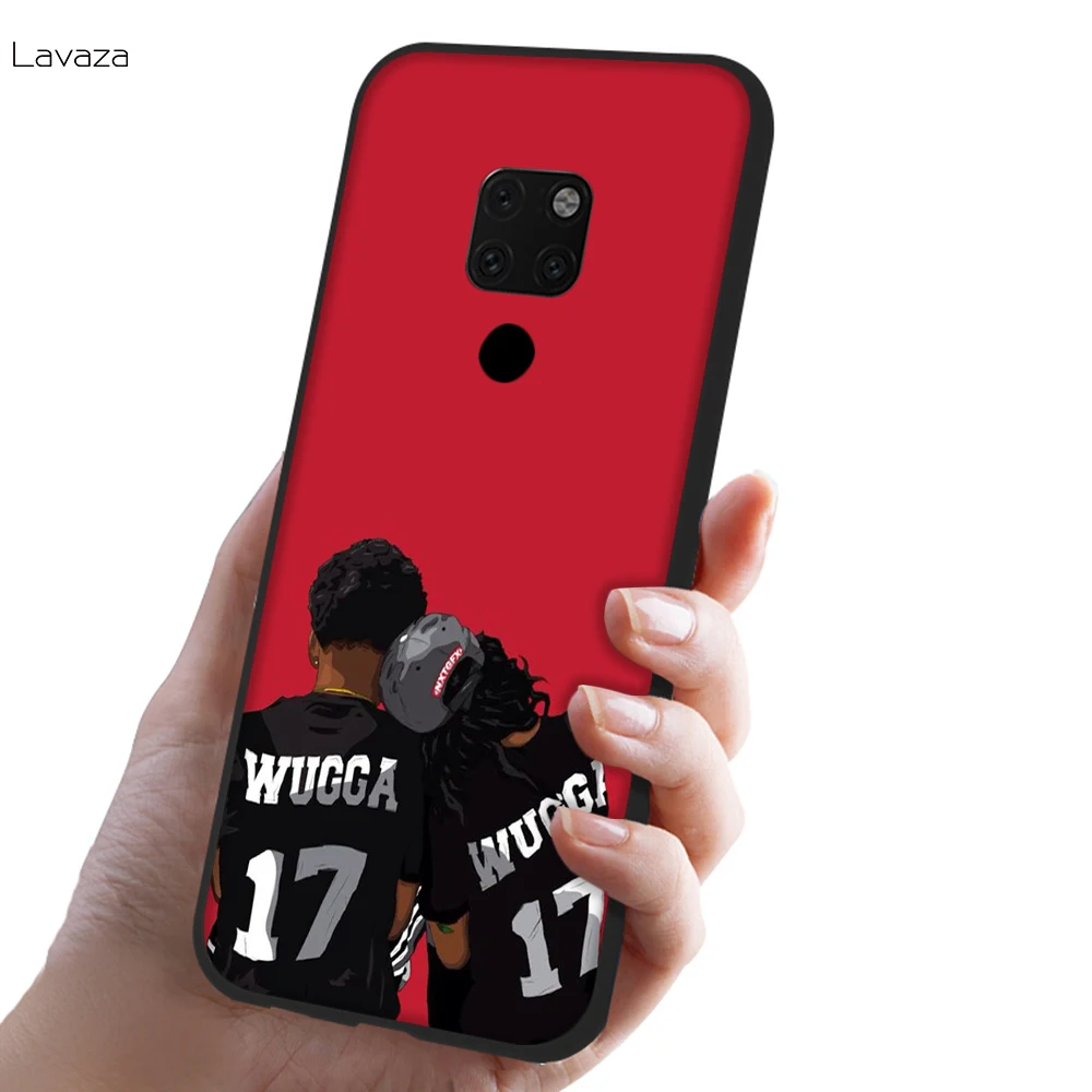 Lavaza арте афро пара Поцелуй мягкий чехол для телефона с изображением цветов Huawei Mate