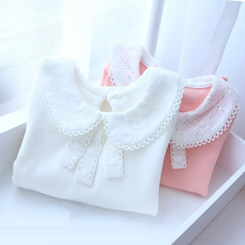 2019 футболки для девочек хлопковая футболка с длинными рукавами детские топы