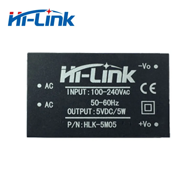 

Free shipping 5 pcs/lot HLK-5M05 220V 5V 1A AC DC switching isolated smart power module supply home automation