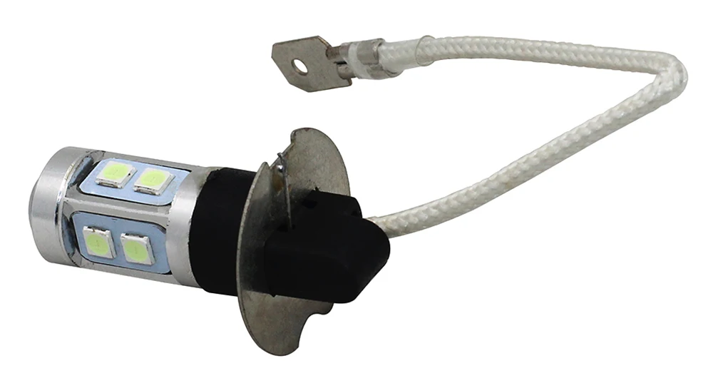 2 шт. автомобильный H3 H1 3030 SMD 10 светодиодный Белый противотуманный фонарь, дневные ходовые огни, Автомобильный светодиодный светильник для мотоцикла
