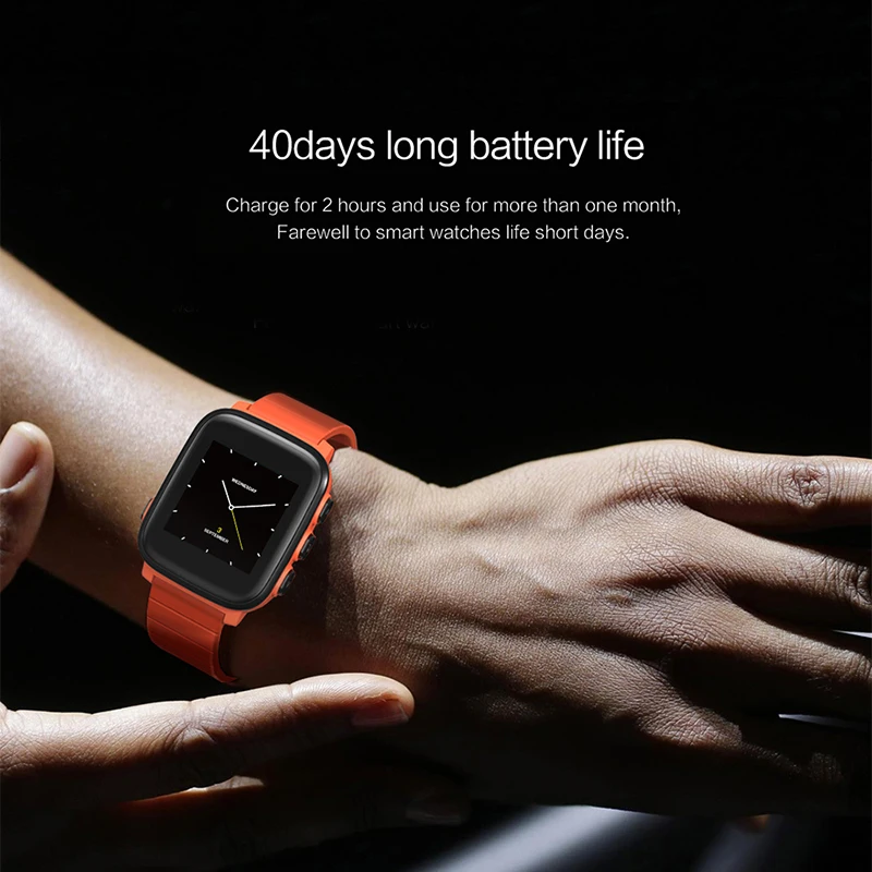 SMA Q2 Smart Watch GPS Sport Bluetooth LCD Android Smartwatch IP67 Waterproof Heart Rate Monitor Smart Bracelet for Android iOS