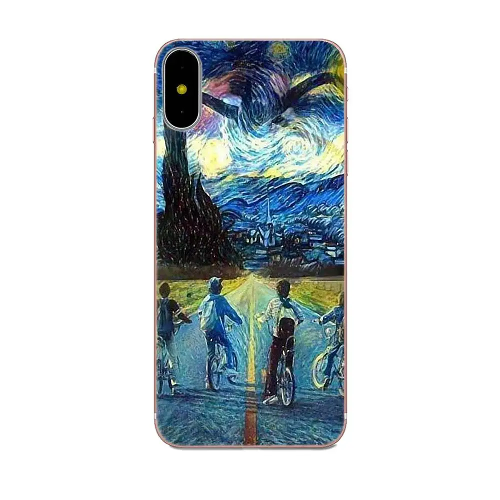 Для Galaxy A3 A5 A7 On5 On7 2015 2016 2017 Grand Alpha G850 Core2 Prime S2 I9082 TPU топ продаж Ван Гог арт | Мобильные