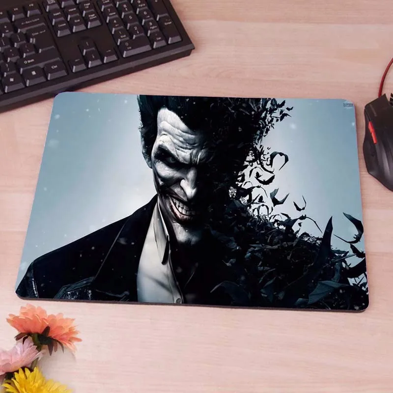 MaiYaCa Batman Arkham City, Joker, Heath Ledger игровые геймерские Мыши Mause коврик для мыши резиновый Нескользящий Резиновый Коврик