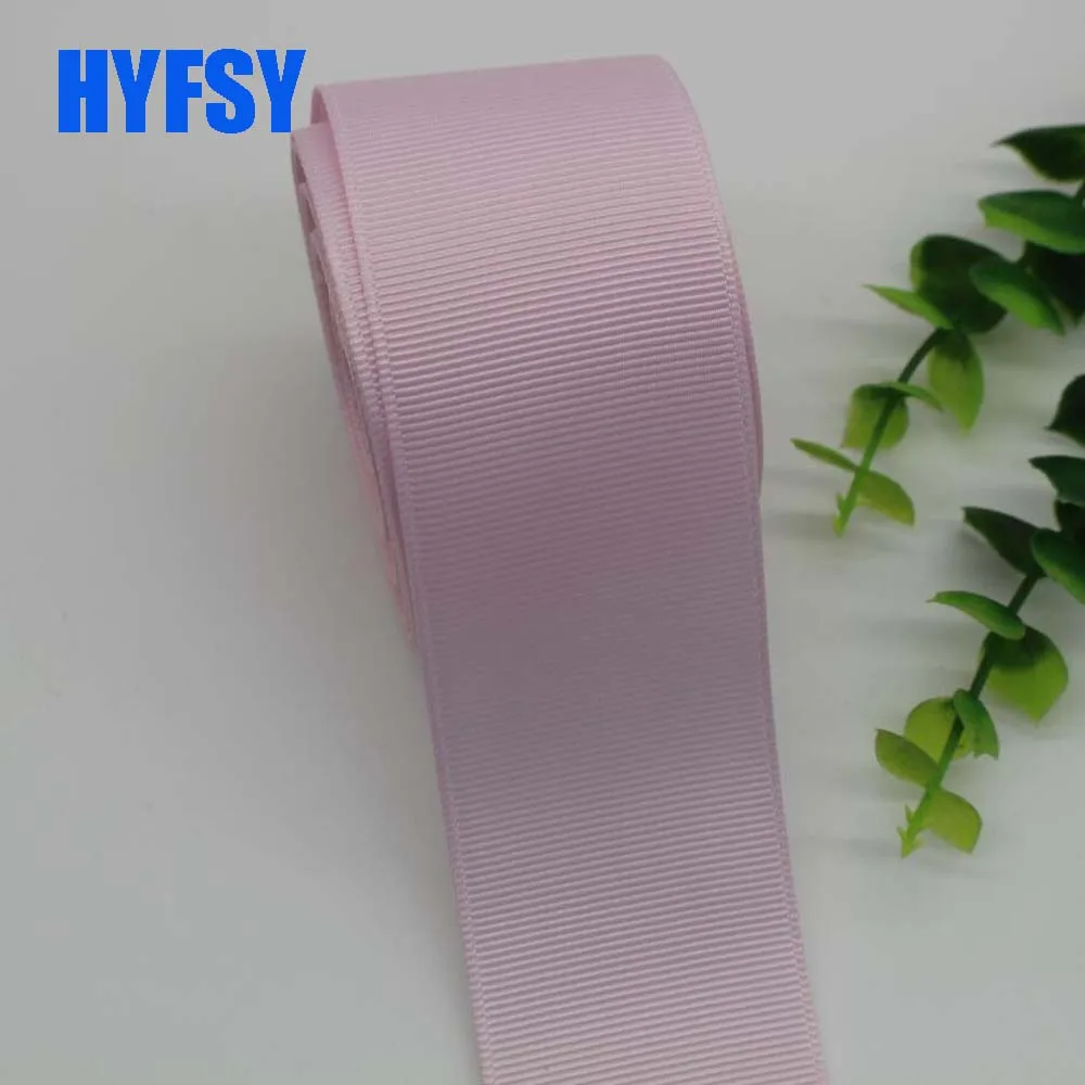Hyfsy 10023 38 мм двойная лента 10 ярдов DIY волос Лук Одежда с материалами подарочная