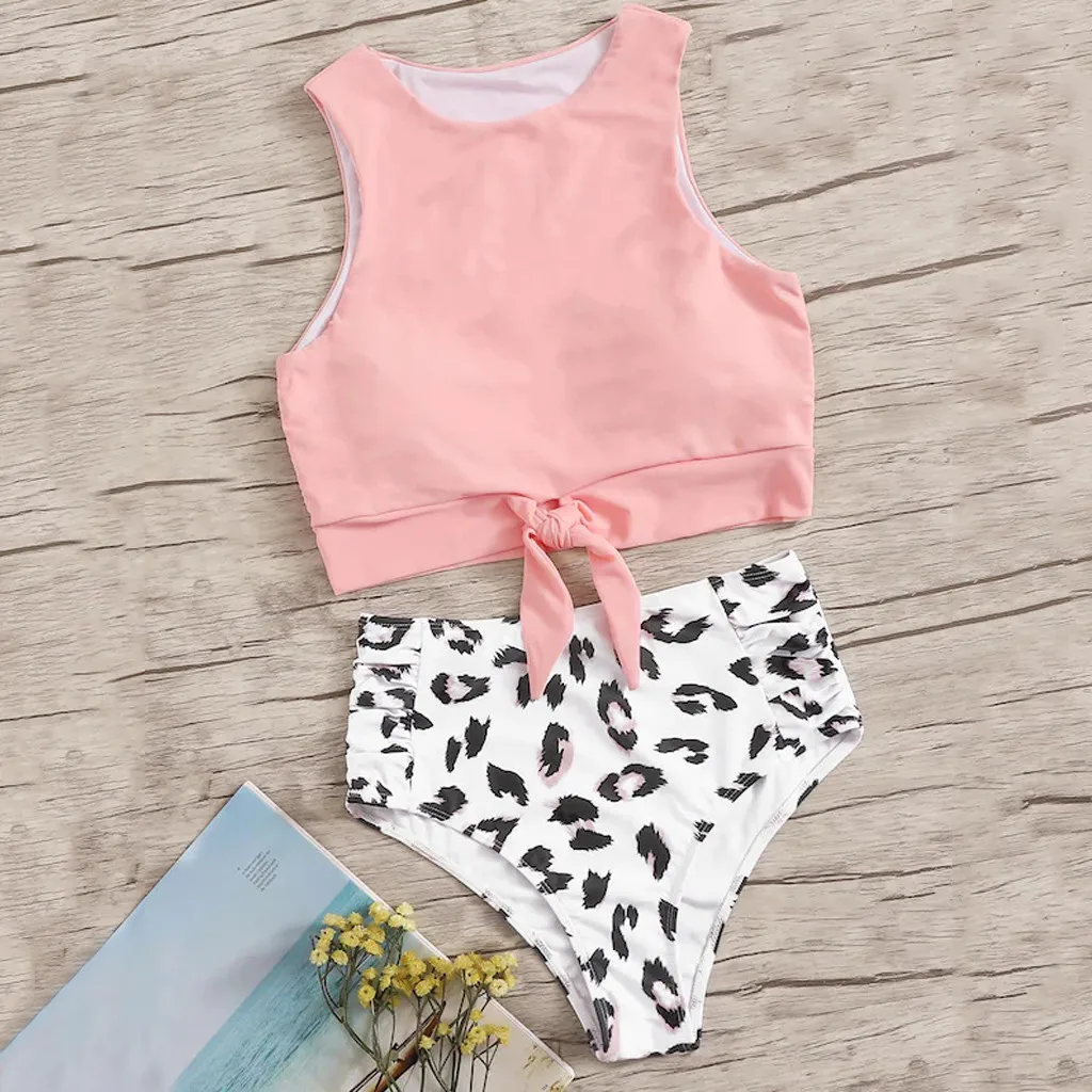 Женский купальник комплект бикини с пуш-ап эффектом из двух предметов