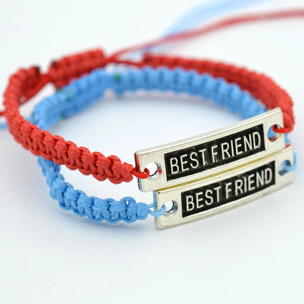 2 шт. браслет с принтом Лучший Друг|Браслеты шармами| |