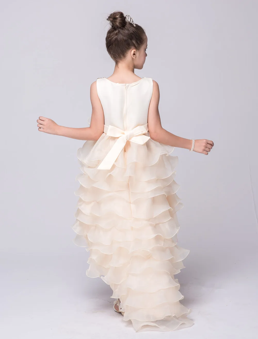 Бальное платье цветные Вечерние вечернее принцессы для девочек первого